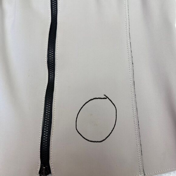 Apriori by Escada Women's Light Pink Full Zip Mock Neck Collar Vest Top Sz 8 - Picture 16 of 16